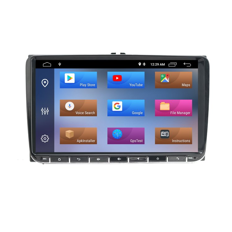 ZYCGOTEC Android 13 Car Multimedia GPS 2DIN Autoradio Carplay 4G Compatible for VW Passat B6 B7 CC Tiguan Touran GOLF POLO RAM