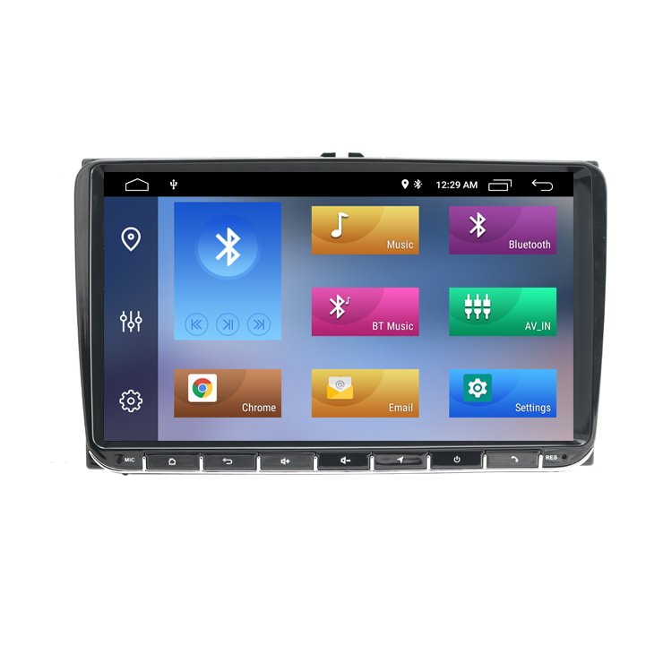 ZYCGOTEC Android 13 Car Multimedia GPS 2DIN Autoradio Carplay 4G Compatible for VW Passat B6 B7 CC Tiguan Touran GOLF POLO RAM