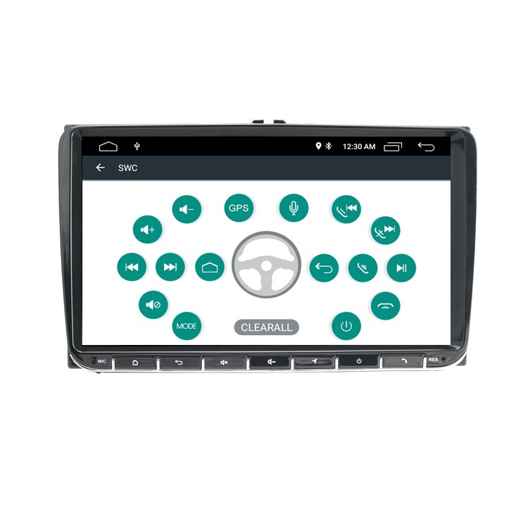 ZYCGOTEC Android 13 Car Multimedia GPS 2DIN Autoradio Carplay 4G Compatible for VW Passat B6 B7 CC Tiguan Touran GOLF POLO RAM