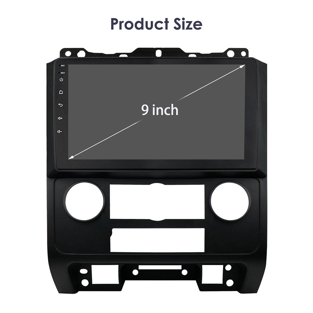 9 Inch Wifi+4g OLED Android 12 Car Dvd Player for Ford Escape 2011 with Radio Carplay GPS Android Auto Car Stereo
