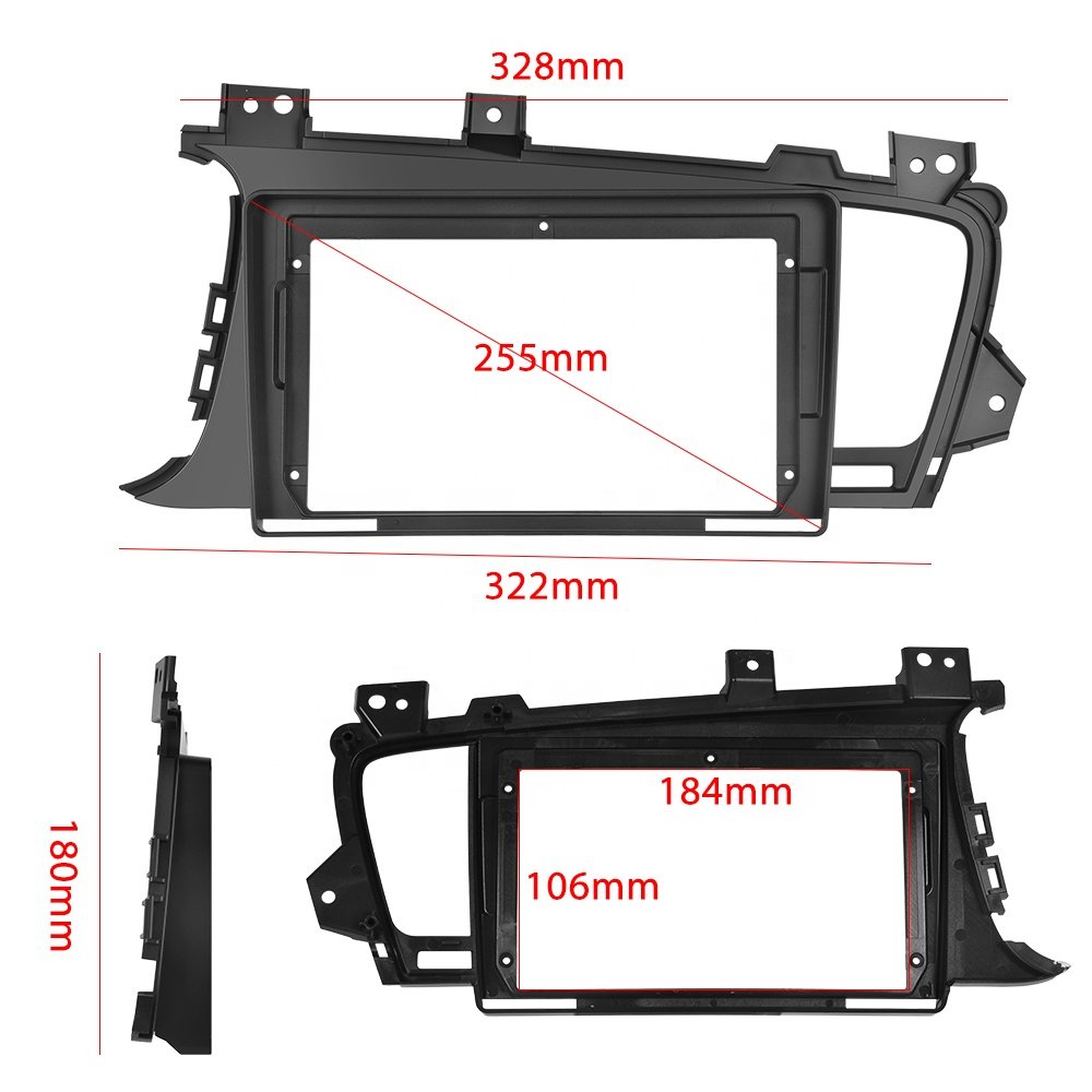 (USA Stock) Podofo 9'' Android Car Radio Carplay Android Auto GPS RDS HIFI with AHD Camera For KIA K5 2011 Wholesale