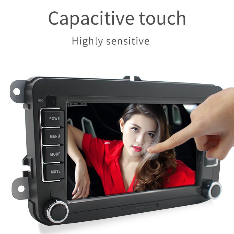 Car radio android 2+32G carplay 7 inch car dvd player for Vw Golf Polo 5 6 Plus Passat B6 Jetta Tiguan Touran Sharan