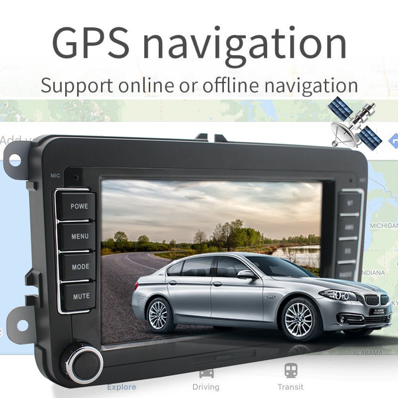 Car radio android 2+32G carplay 7 inch car dvd player for Vw Golf Polo 5 6 Plus Passat B6 Jetta Tiguan Touran Sharan