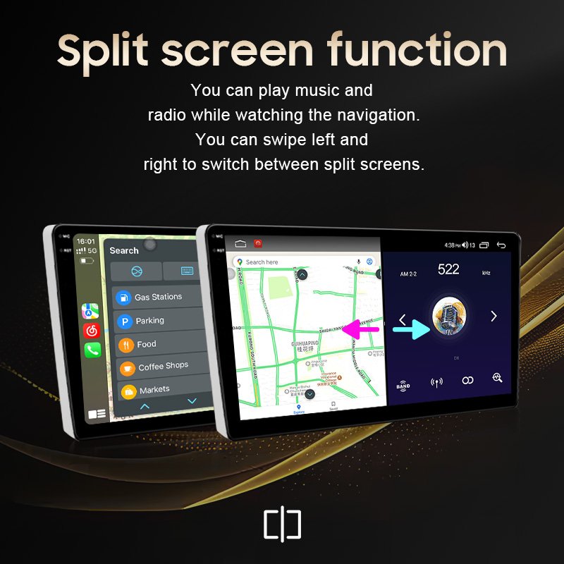 Maisimei Android Car DVD Player Audio Multimedia Head Unit 9 10 inch Universal Car Radio With 8 hole camera