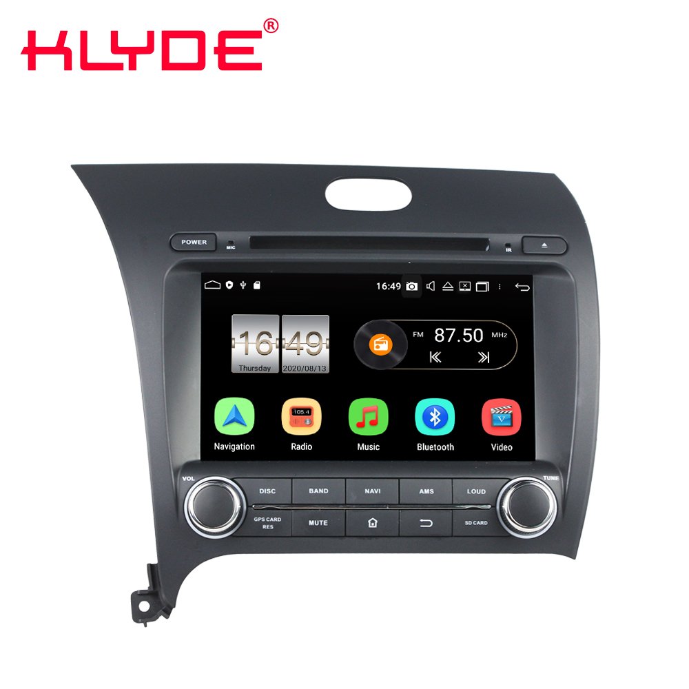 Car dvd player for Cerato Klyde Factory Android Octacore Video Player for Forte 2013 Touch Screen with Radio Car stereo for K3