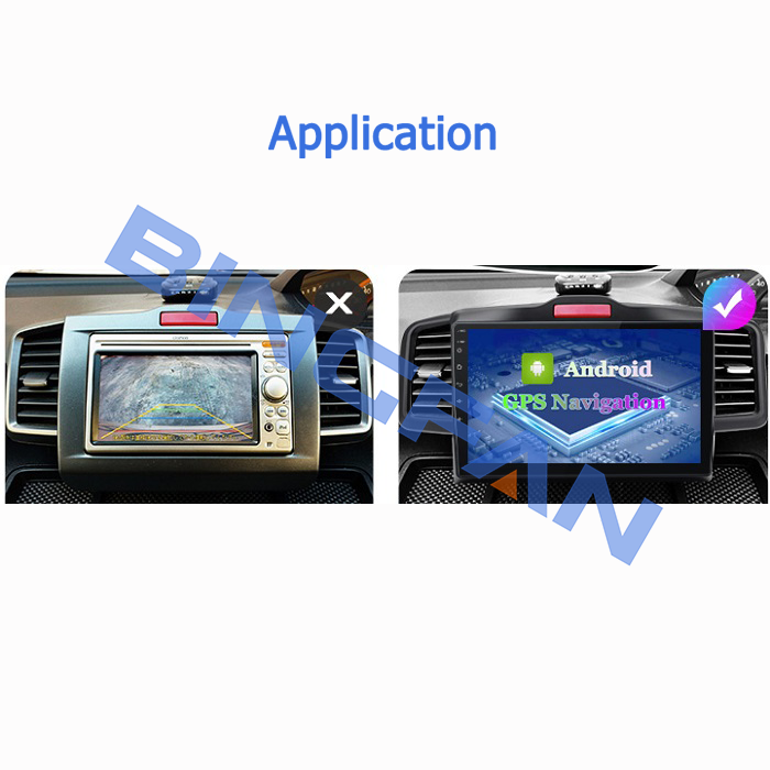 2 Din Car Radio Stereo GPS WIFI Carpaly Car Screen Head Unit for Honda Freed 2008-2015 Android DVD Radio Player