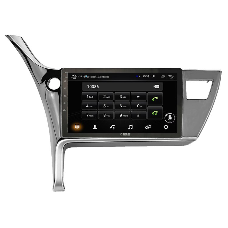 Car Dvd Player 10'' Touch Screen for Toyota Corolla RHD 2013 + 2 Din with Gps 3G 4G WIFI DAB+DSP Universal Android Car Radio