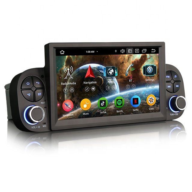Erisin ES6758P Android 13.0 Octa-Core CarPlay BT5.0 Car DVD Player For Fiat Panda GPS IPS DAB Navi Car Radio