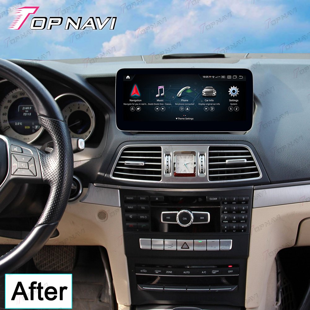Android Car Stereo 10.25 Inch Touch Screen for Benz E Class 2013 2014 2015 W212 GPS Navigation Car Radio car dvd player