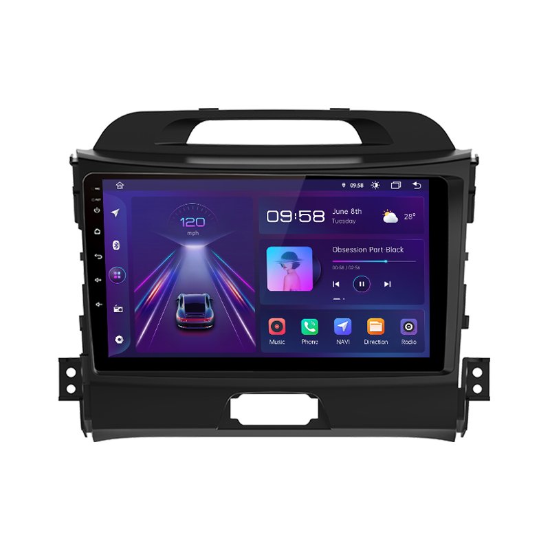 Junsun V1 AI Voice for KIA Sportage 3 Android Auto Car Radio for KIA Sportage 3 2010-2016 Carplay Multimedia GPS auto radio