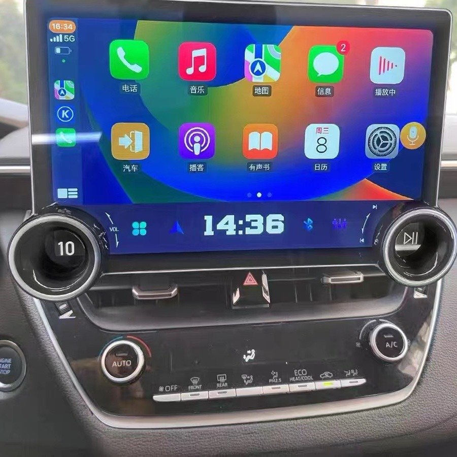 Universal 11.8 inch Car Monitor Suitable for 9 &10.1 inch frame 2k DIAMOND Double-knob DSP RDS Radio Stereo Car DVD Player