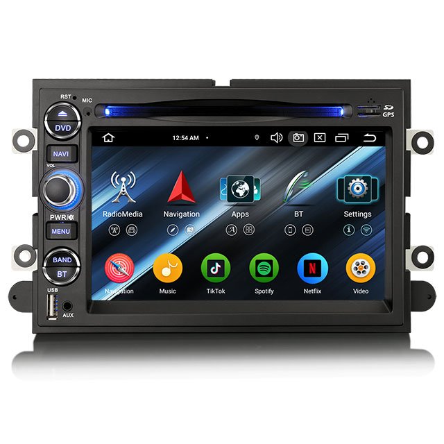 EU stock Erisin ES6752F Android 13 Octa-Core Car Dvd Player For Ford F150 Escape GPS carplay BT 5.0 auto Multimedia Car Stereo