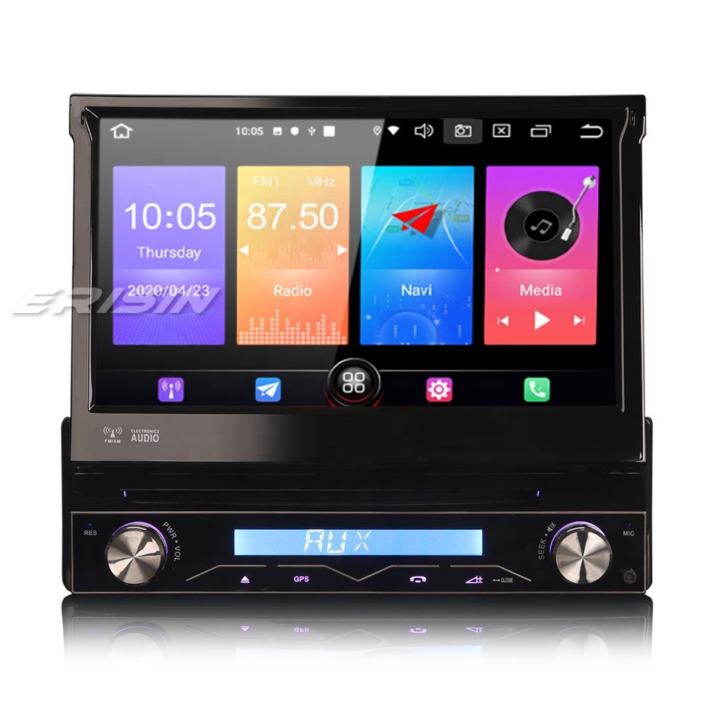 Erisin ES2788U android 10.0 CarPlay Android Auto TPMS DVR universal 1 din car dvd player