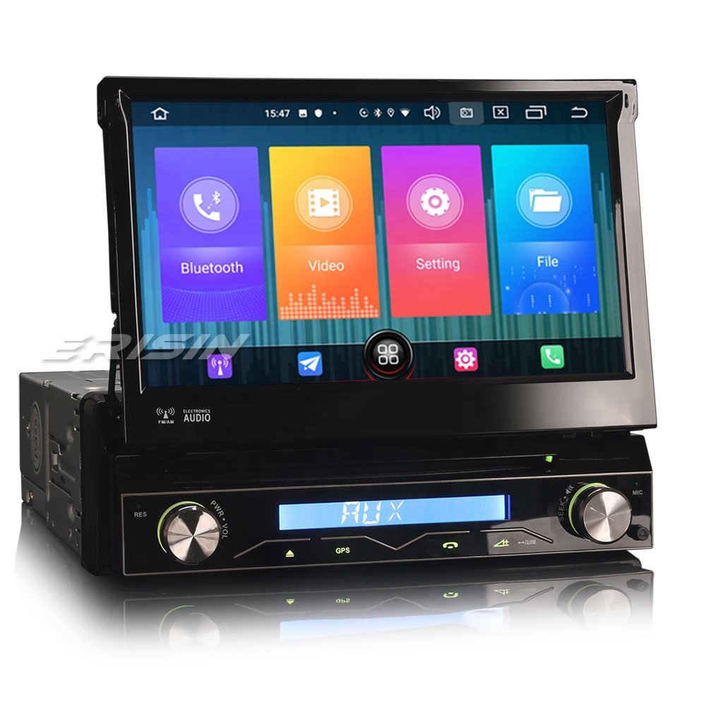 Erisin ES2788U android 10.0 CarPlay Android Auto TPMS DVR universal 1 din car dvd player