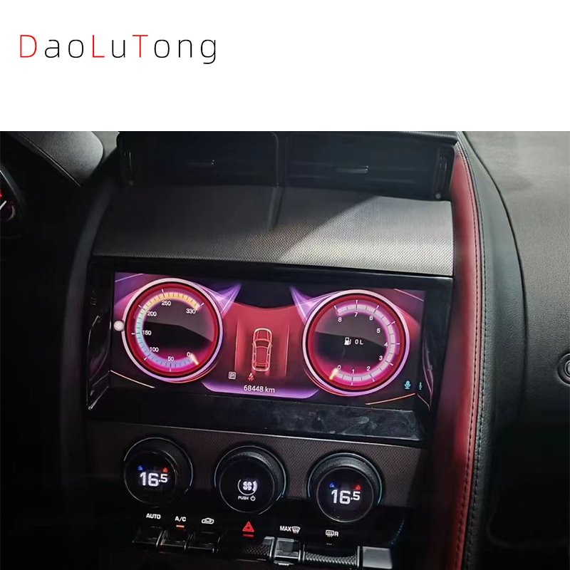 10.25 inch dvd car radio stereo android touch screen multimedia player carplay for Jaguar F-TYPE 2013-2018