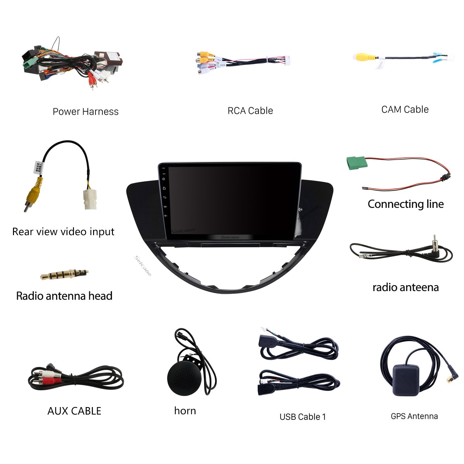 9 inch Android 13.0 Touchscreen Car Radio for 2007-2014 SUBARU TRIBECA With GPS Navigation Carplay 6+128GB