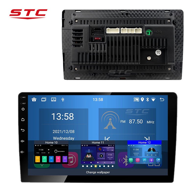 10 inch 2din android 10.1 car dvd player auto estereos with built-in CarAutoPlay Android Auto for citroen c5&vw passat cc