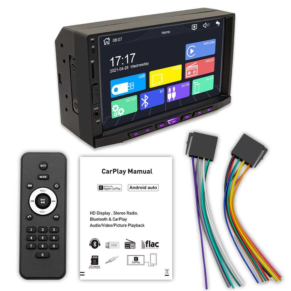 7inch Touch Screen Android car media player New 10-inch Universal HD Screen Navigation android touch screen car radio stereo