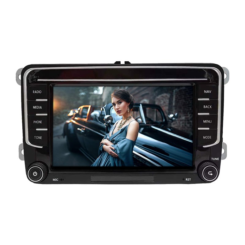 Car DVD Player for VW Multimedia Player 2 Din 7 Inch Touch Screen Car Radio Android MP5 Player Car Stereo with GPS BT Function