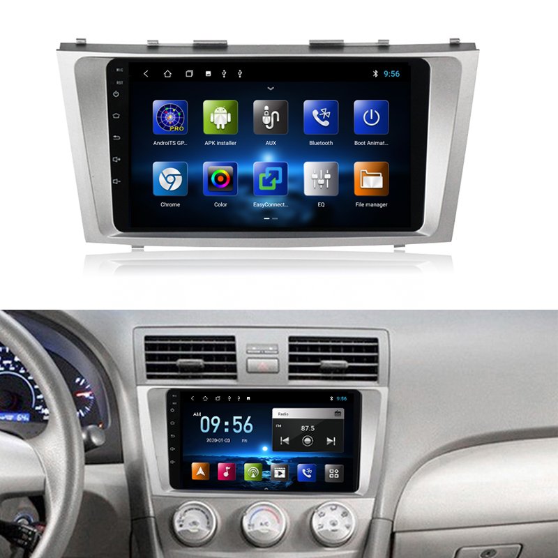 KANOR 2 din car video multimedia player for toyota camry 2007 2008 2009 2010 2011 with autoradio stereo gps navigation