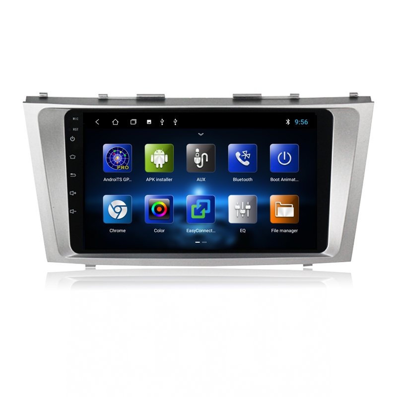 KANOR 2 din car video multimedia player for toyota camry 2007 2008 2009 2010 2011 with autoradio stereo gps navigation