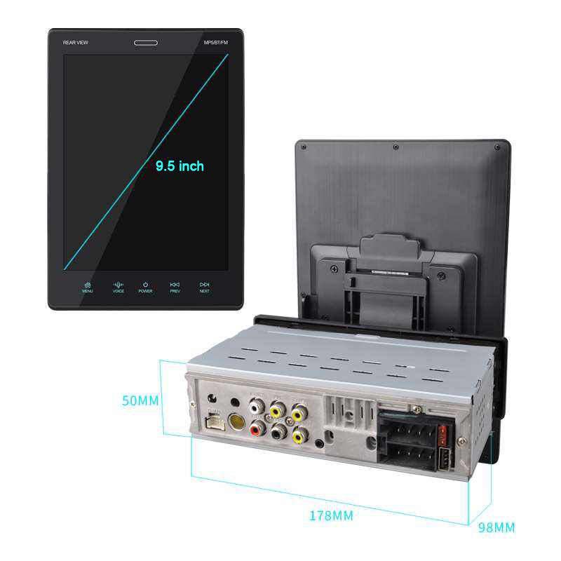 Universal Car DVD Player Navigation GPS 9.5 Inch 2+16G 1080P Multimedia Touch Screen Radio Car Dvd Android Player