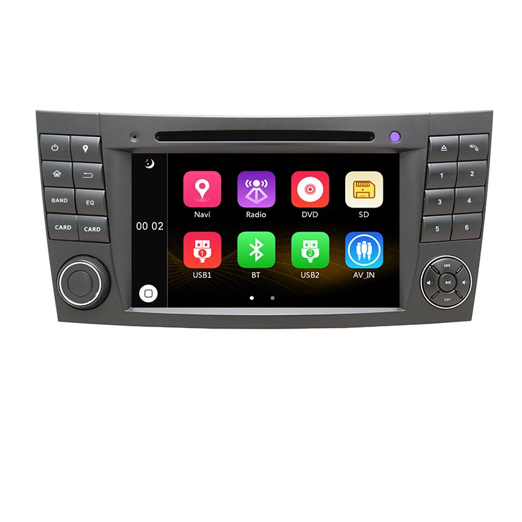 ZYCGOTEC OEM ODM Car Navigation Player Autoradio GPS For Mercedes Benz E-Class W211 W219 E200 E220 E240 E280 E300 BT DVD Radio