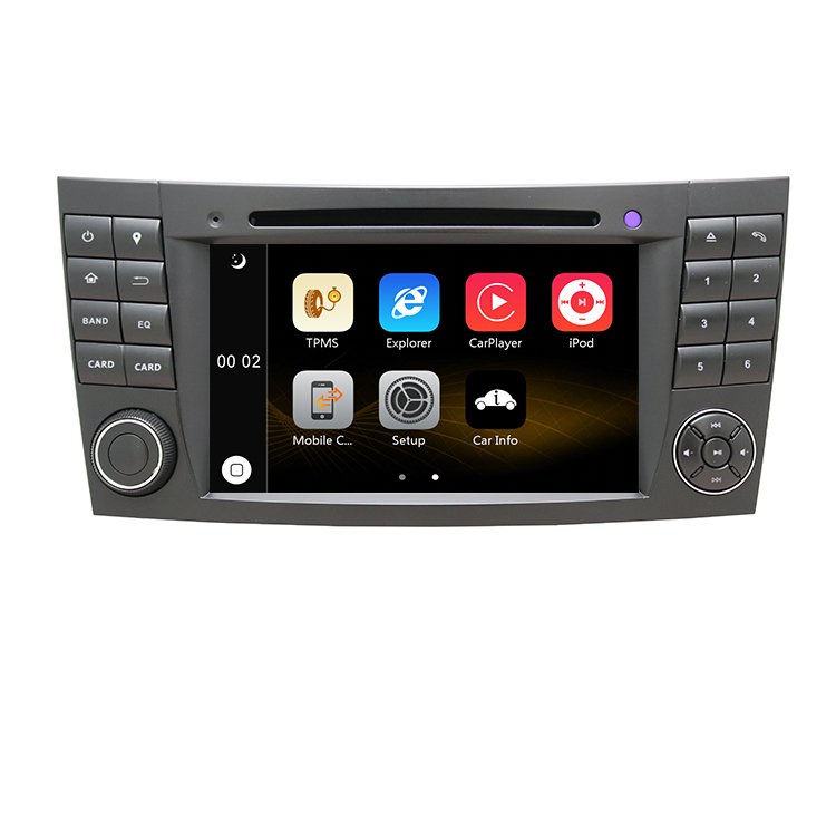 ZYCGOTEC OEM ODM Car Navigation Player Autoradio GPS For Mercedes Benz E-Class W211 W219 E200 E220 E240 E280 E300 BT DVD Radio
