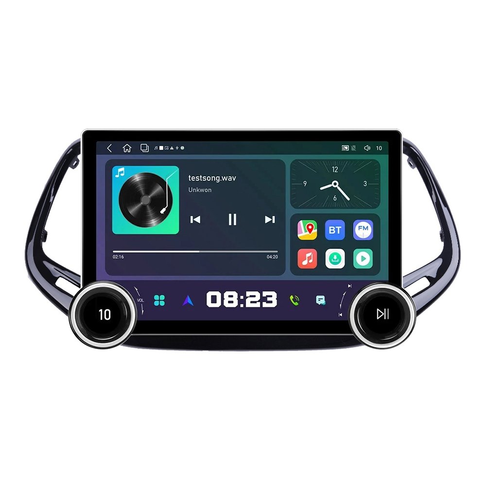 11.8Inch Car Radio For Jeep Compass 2017 2018 DIAMOND 2K QLED Screen 2Din Android Car Stereo Car DVD Player Carplay DSP