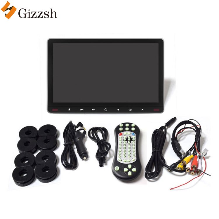 Car headrest monitor CD DVD MP3 MP4 MP5 video player 11.6inch headrest DVD monitor