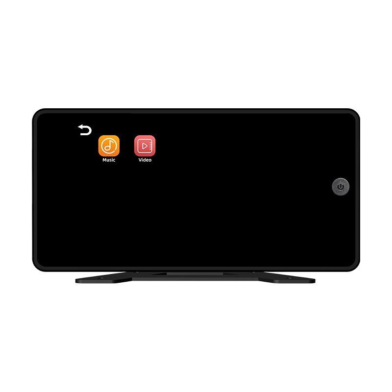 Waterproof Car Play Dvd Player Screen Car Black Box Front And Rear Dual Camera Recorder