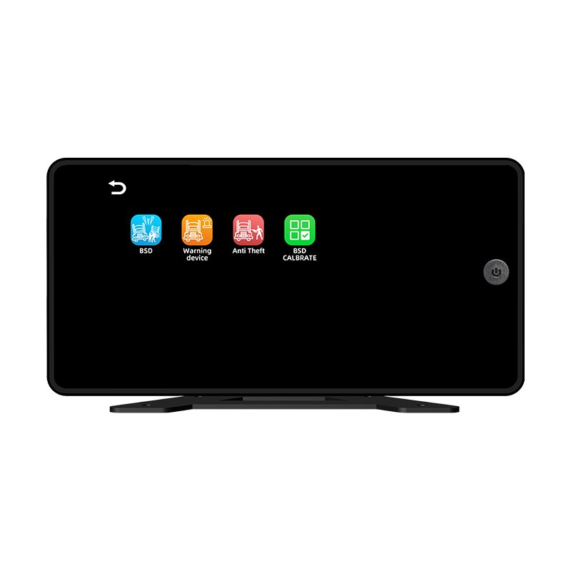 Waterproof Car Play Dvd Player Screen Car Black Box Front And Rear Dual Camera Recorder