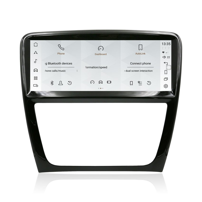 10.25 Inch 1920*720 p HD Snapdragon 668s Wireless Carplay GPS Car Radio for Jaguar XJ Android 13 Screen Upgrade