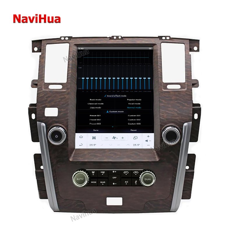 Navihua 13.6 Inch Touch Screen Car Video Android System Multimedia Car Radio Car DVD Player GPS Navigation for Nissan Patrol Y62