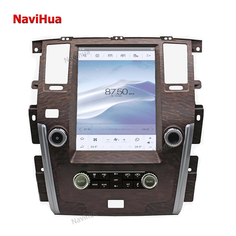Navihua 13.6 Inch Touch Screen Car Video Android System Multimedia Car Radio Car DVD Player GPS Navigation for Nissan Patrol Y62