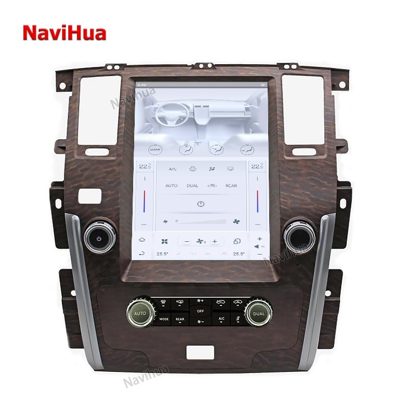 Navihua 13.6 Inch Touch Screen Car Video Android System Multimedia Car Radio Car DVD Player GPS Navigation for Nissan Patrol Y62