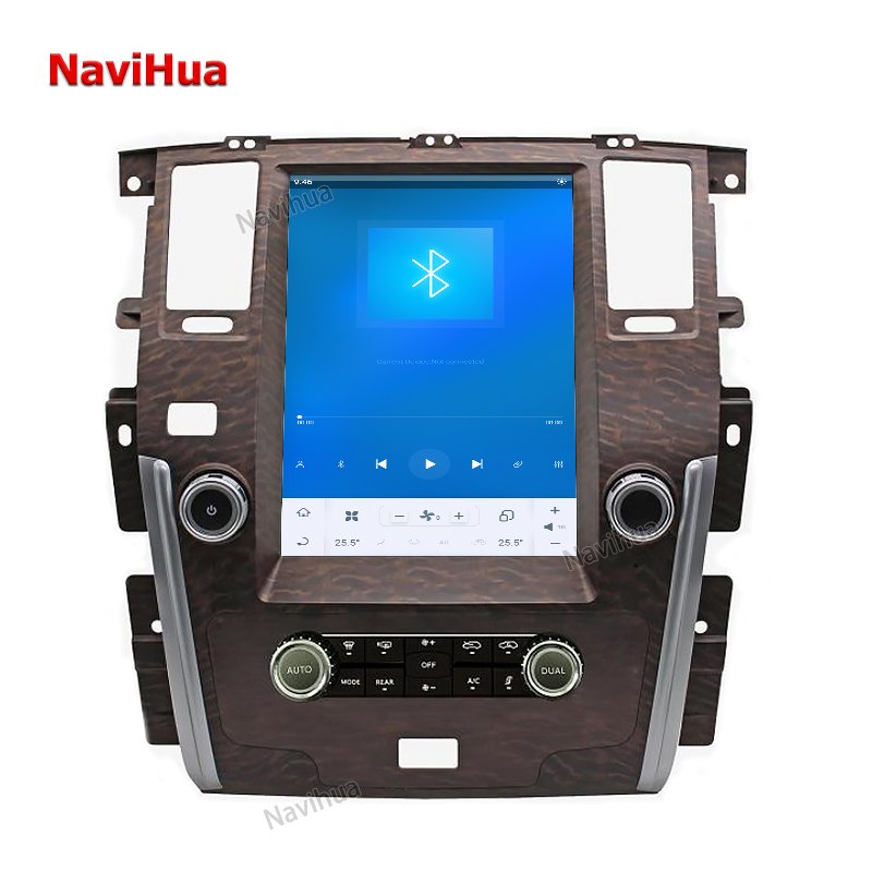 Navihua 13.6 Inch Touch Screen Car Video Android System Multimedia Car Radio Car DVD Player GPS Navigation for Nissan Patrol Y62