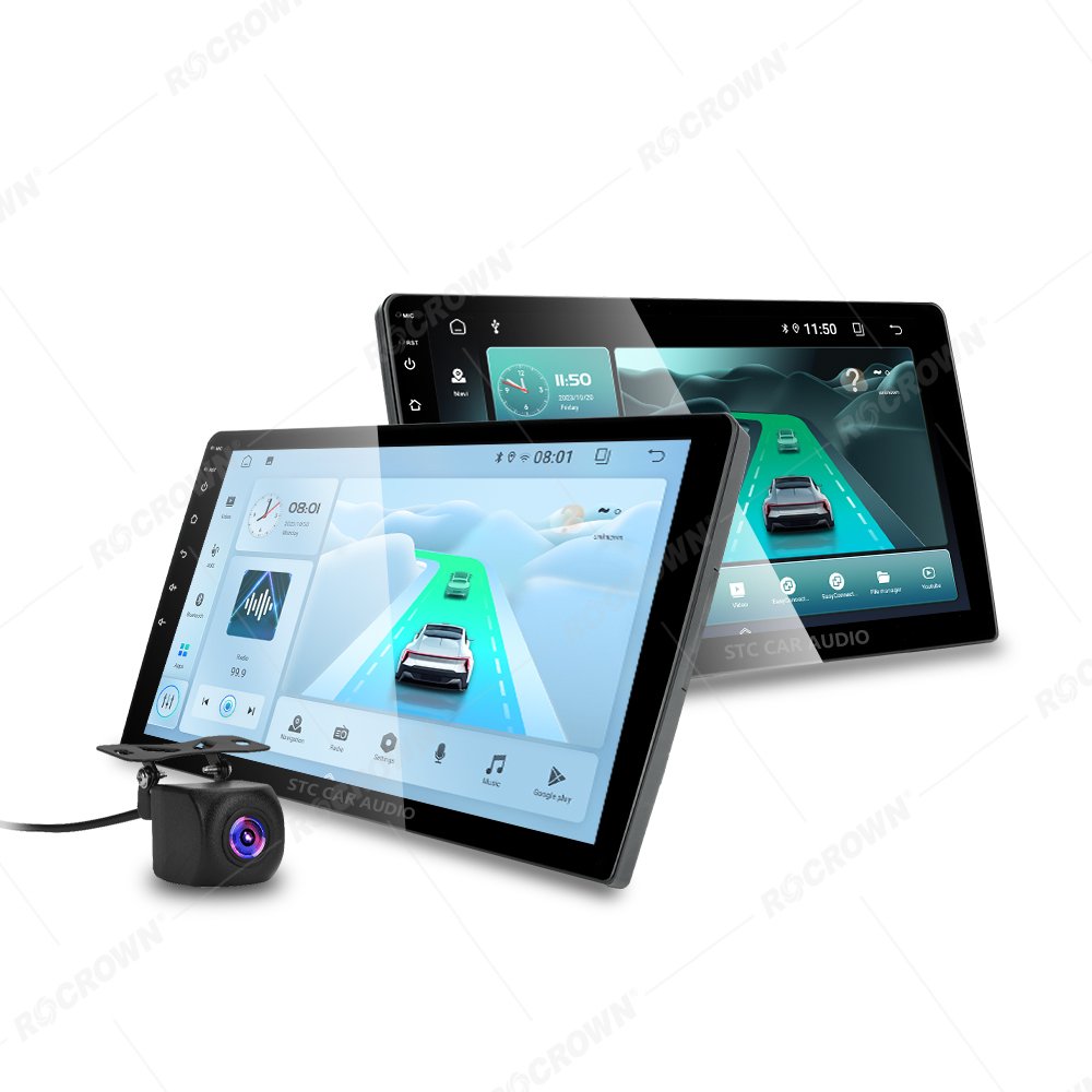 Portable 9 Inch IPS 2G+64G Capacitive Touch Screen Android Car DVD Player with Wireless CarPlay and Android Auto