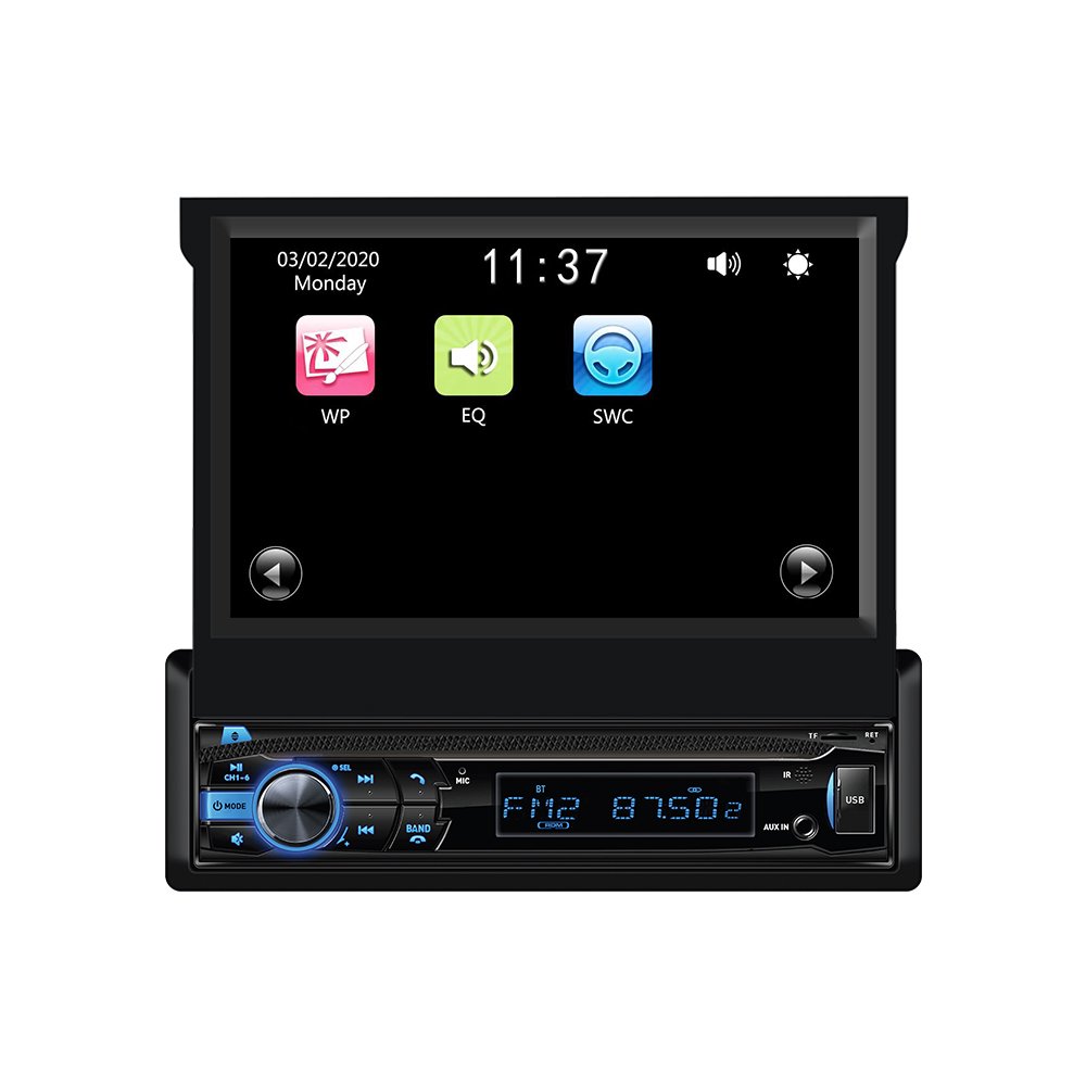 Universal Touch Screen 1din Gps Car Stereo Multimedia Head Unit Autoradio 1 Din Auto Radio Android Car DVD Player