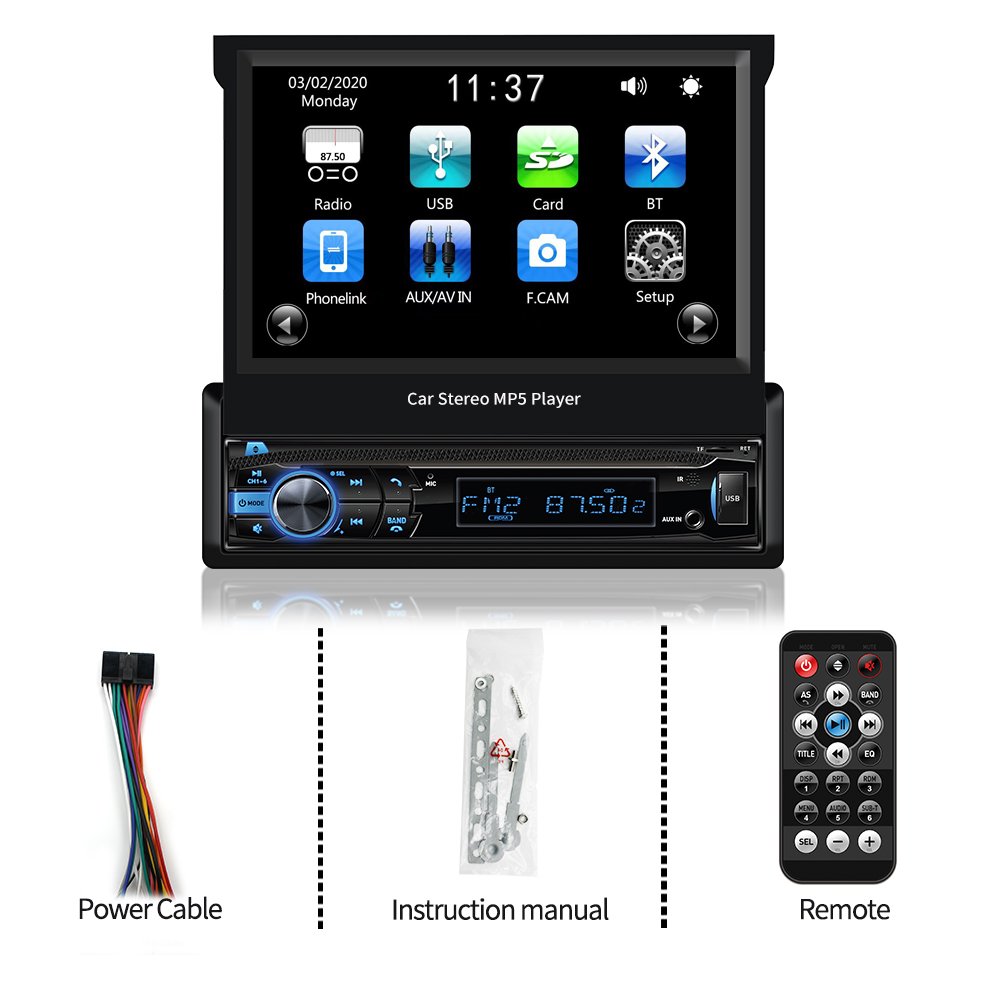 Universal Touch Screen 1din Gps Car Stereo Multimedia Head Unit Autoradio 1 Din Auto Radio Android Car DVD Player