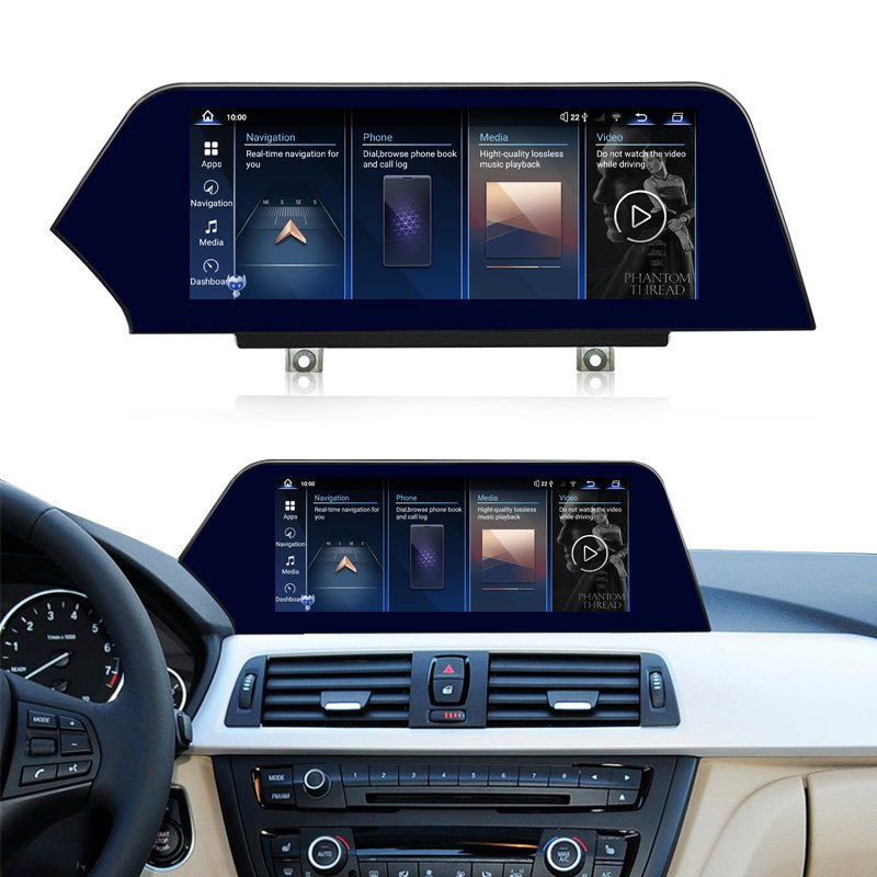 Blade Screen Android 13 No Car DVD Player With Carplay Android AUTO GPS Radio Video For BMW F30 F31 F34 CIC NBT