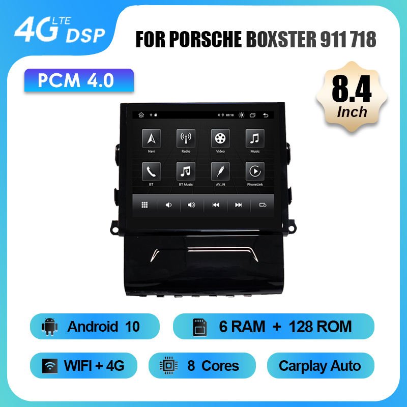 Aijia 2 Din Head Unit For Porsche Macan 2014-2017Android Radio Car DVD Player Carplay Multimedia System Touch Screen Android