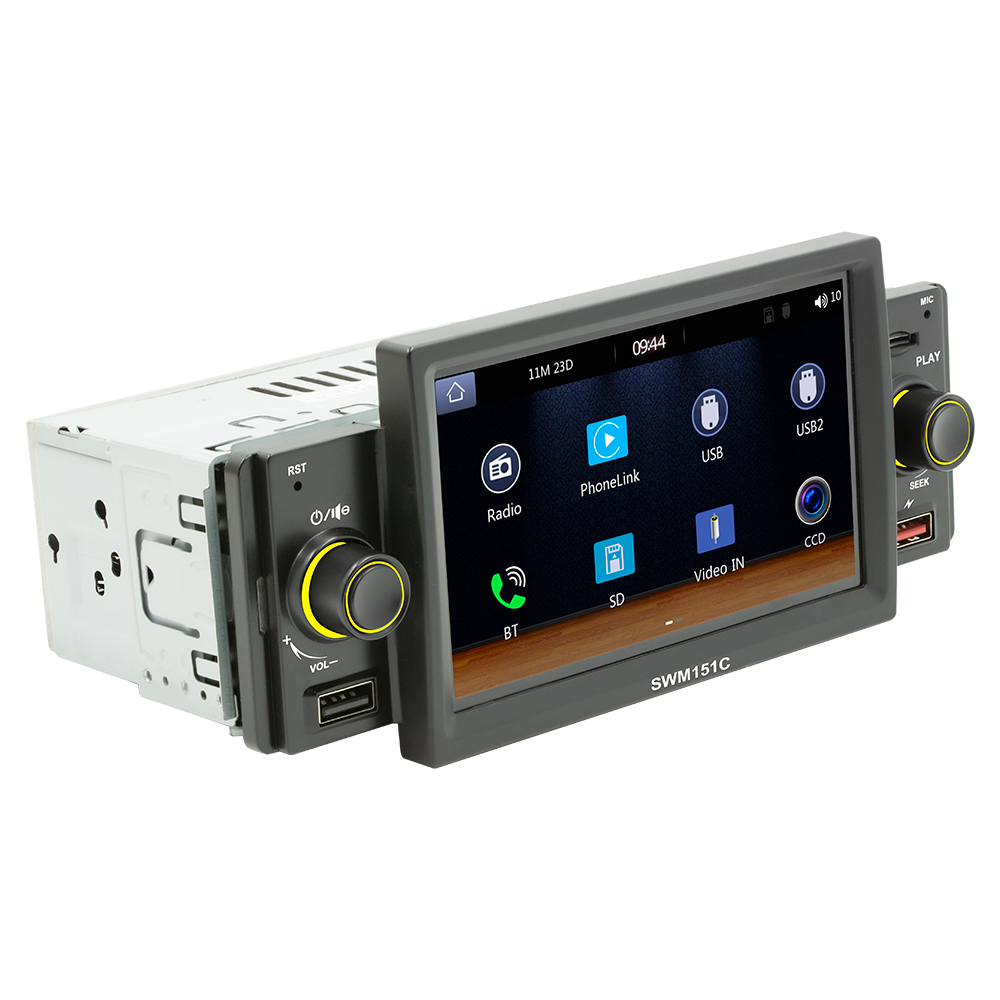 5 Inch Support Multi Touch Manual Car Video Audio Player Mp5 Player Bt Car Radio Dvd Player