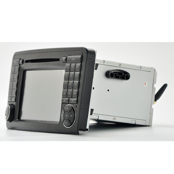 2din android 7.1 gps navigation touch screen video car dvd player for Mercedes-Benz ML CLASS(W164)