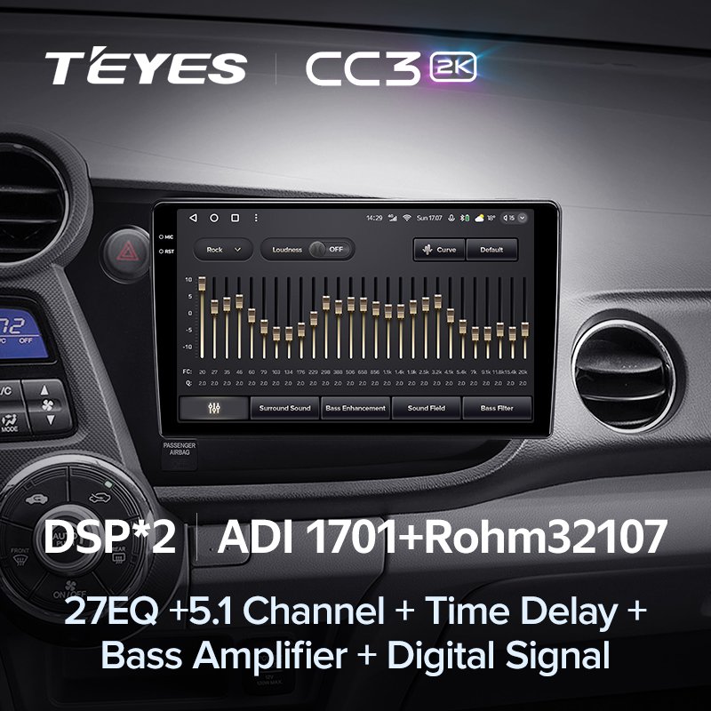 TEYES CC3L CC3 2K For Honda Insight 2 LHD RHD 2009 - 2014 Car Radio Multimedia Video Player Navigation stereo GPS Android 10