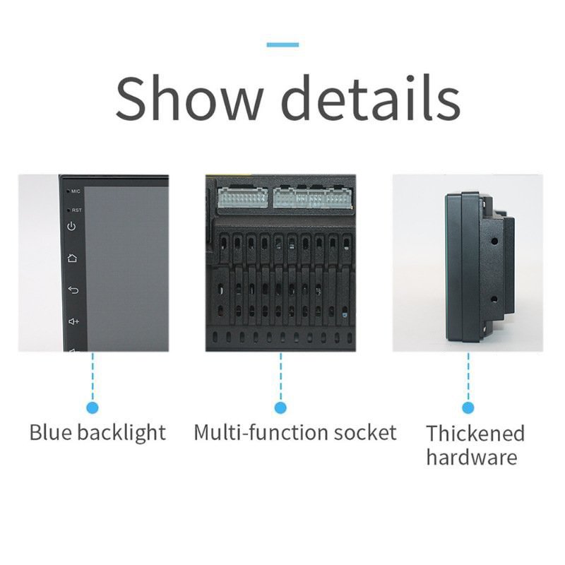 Android 7 inch Double Din Car Stereo Radio 2 Din Universal Multimedia Player BT/Wifi GPS Navigation Car DVD Player