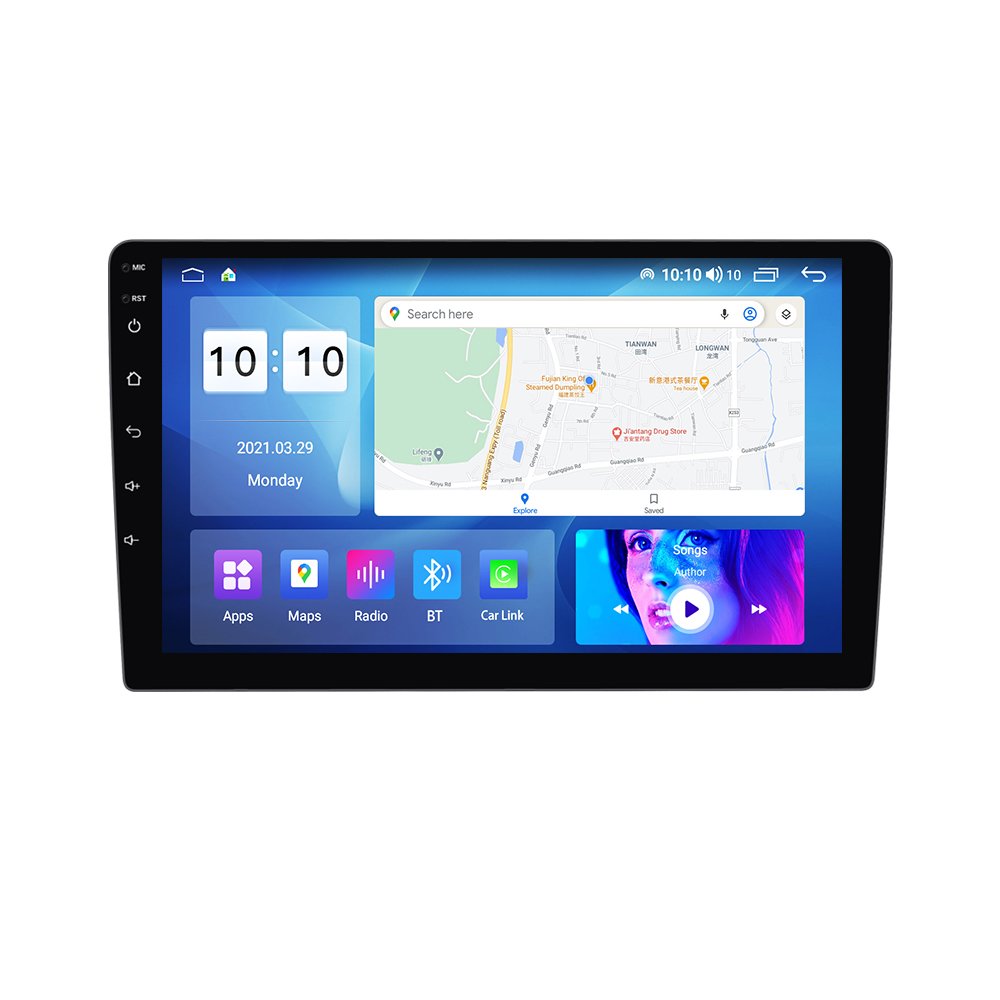 MEKEDE MS Universal Autoradio QLED 2K 7 9 10 13 Inch Touch Screen Radio Audio Stereo Android Car Multimedia Player For Car