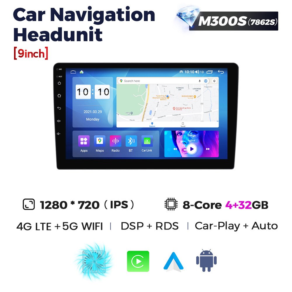 MEKEDE MS Universal Autoradio QLED 2K 7 9 10 13 Inch Touch Screen Radio Audio Stereo Android Car Multimedia Player For Car