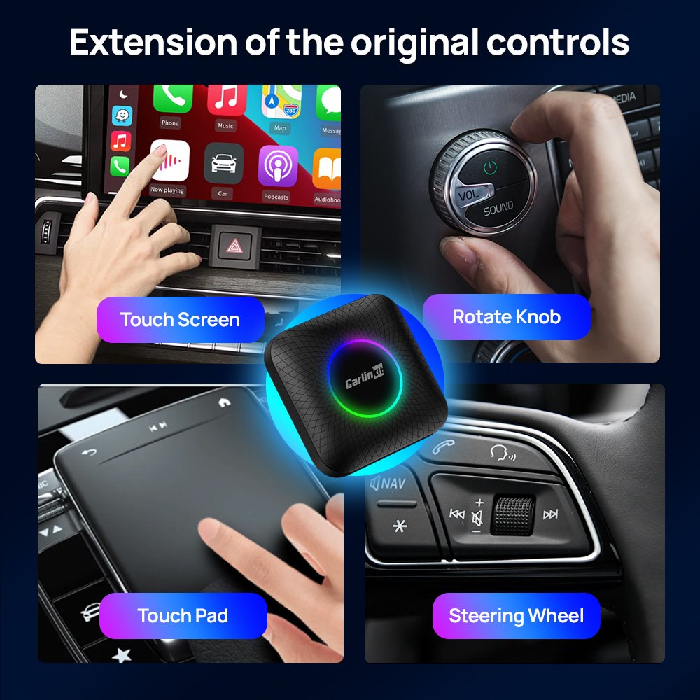Carlinkit carplay android 13 car play box adapter android auto radio smart streaming box car multimedia 8G 128G ai carplay