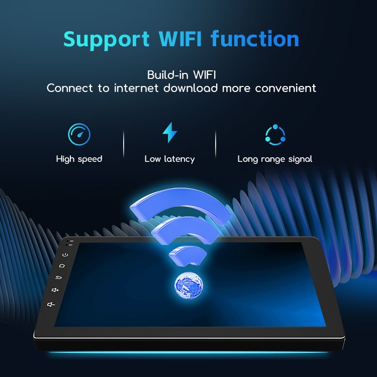 Zmecar Android Carplay Car Screen Music Equipment Car Radio 10.1'' Touch Screen 2 Din Car Dvd Player With Reversing Camera